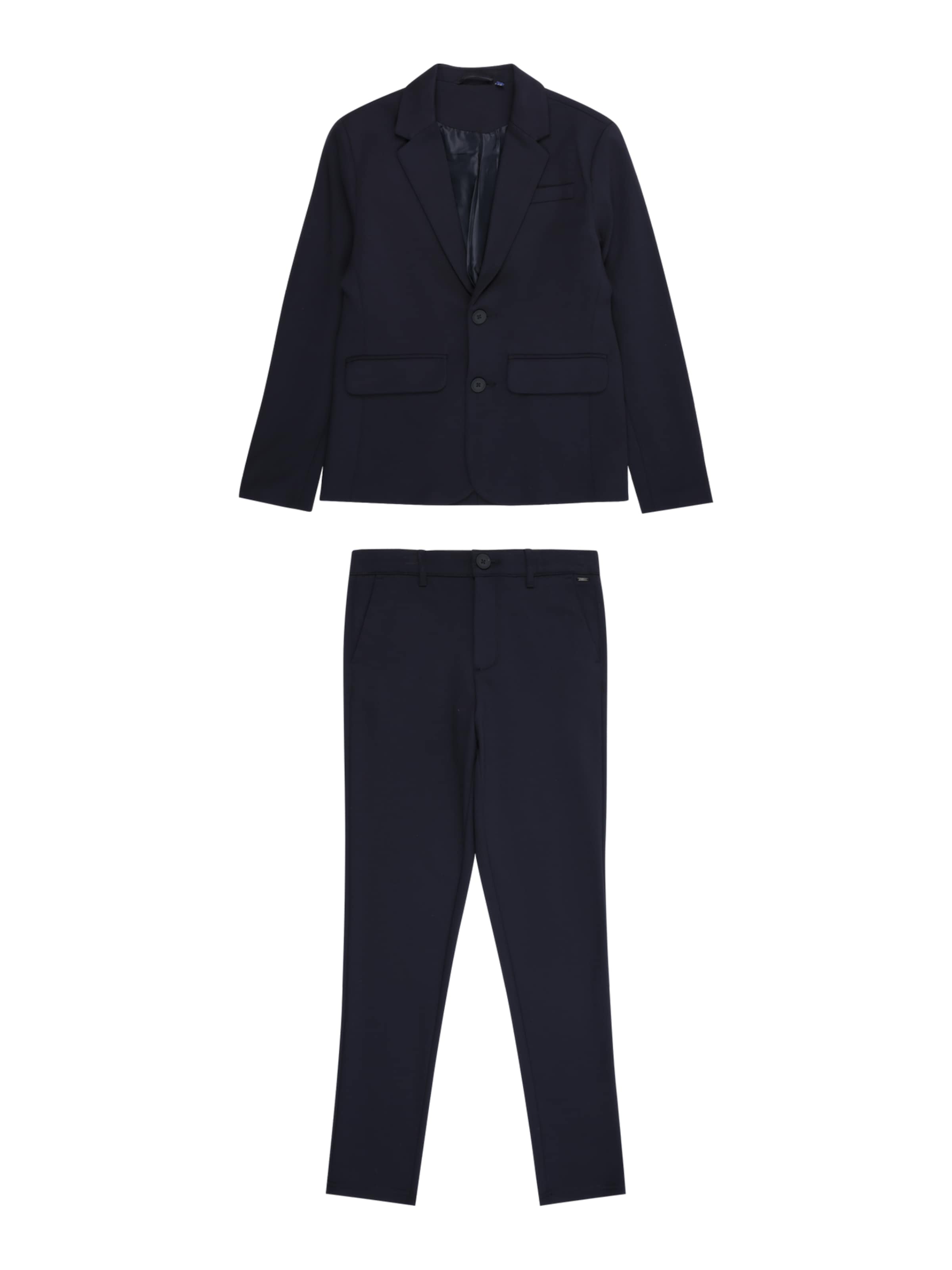 Only & Sons Junior Slimfit Oblek 'OSJMARK' – modrá: přední strana