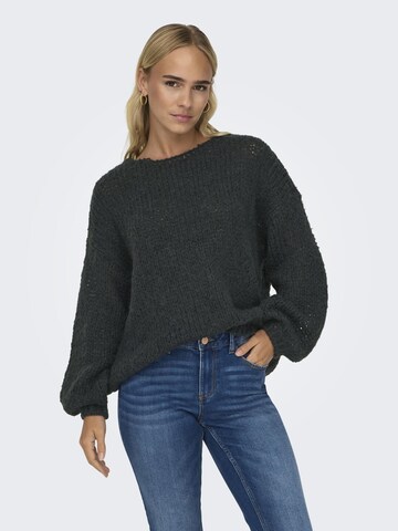 Pull-over ONLY en gris : devant