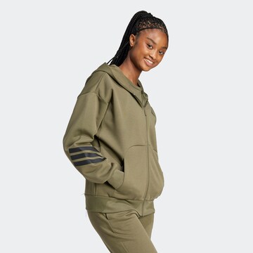 Hanorac 'Future Icons' de la ADIDAS SPORTSWEAR pe verde: față
