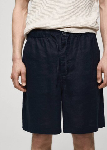 MANGO MAN Regular Shorts 'Amalfis' in Blau