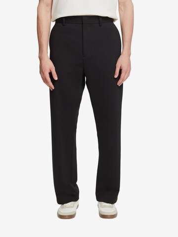 ESPRIT Regular Pants in Black: front