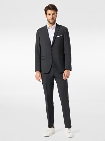 PIERRE CARDIN Regular Pantalon 'Dupont' in Zwart