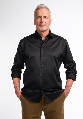 ETERNA Comfort fit Business Shirt in Black: front