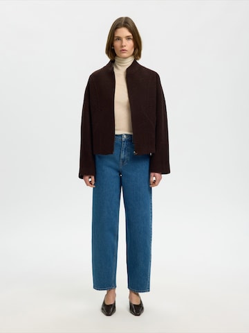 SELECTED Jacke 'SLWJACQUELINE' in Braun
