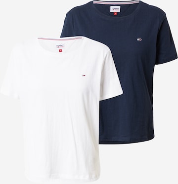 Tommy Jeans T-shirt i blå: framsida