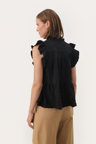 Part Two Bluse 'Gimaline' i sort