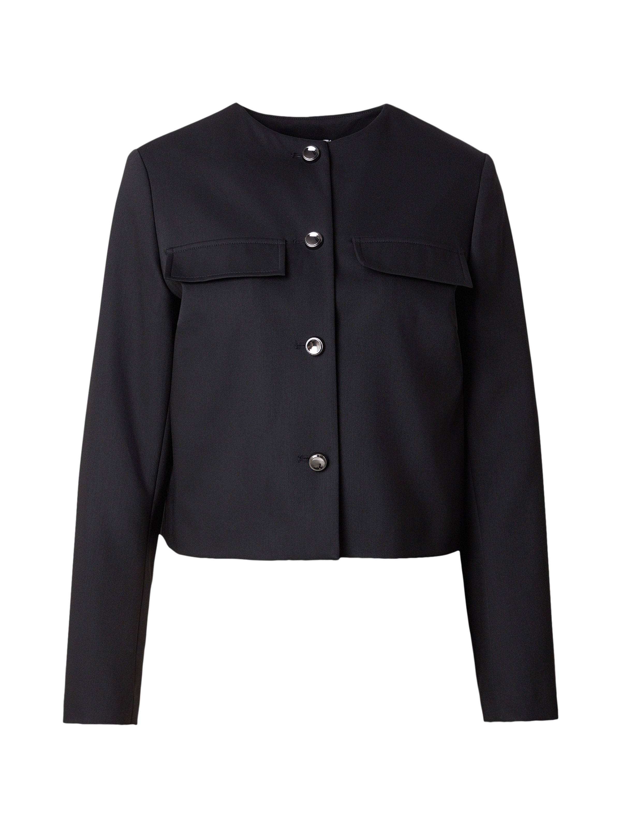 MORE & MORE Přechodná bunda – černá: přední strana