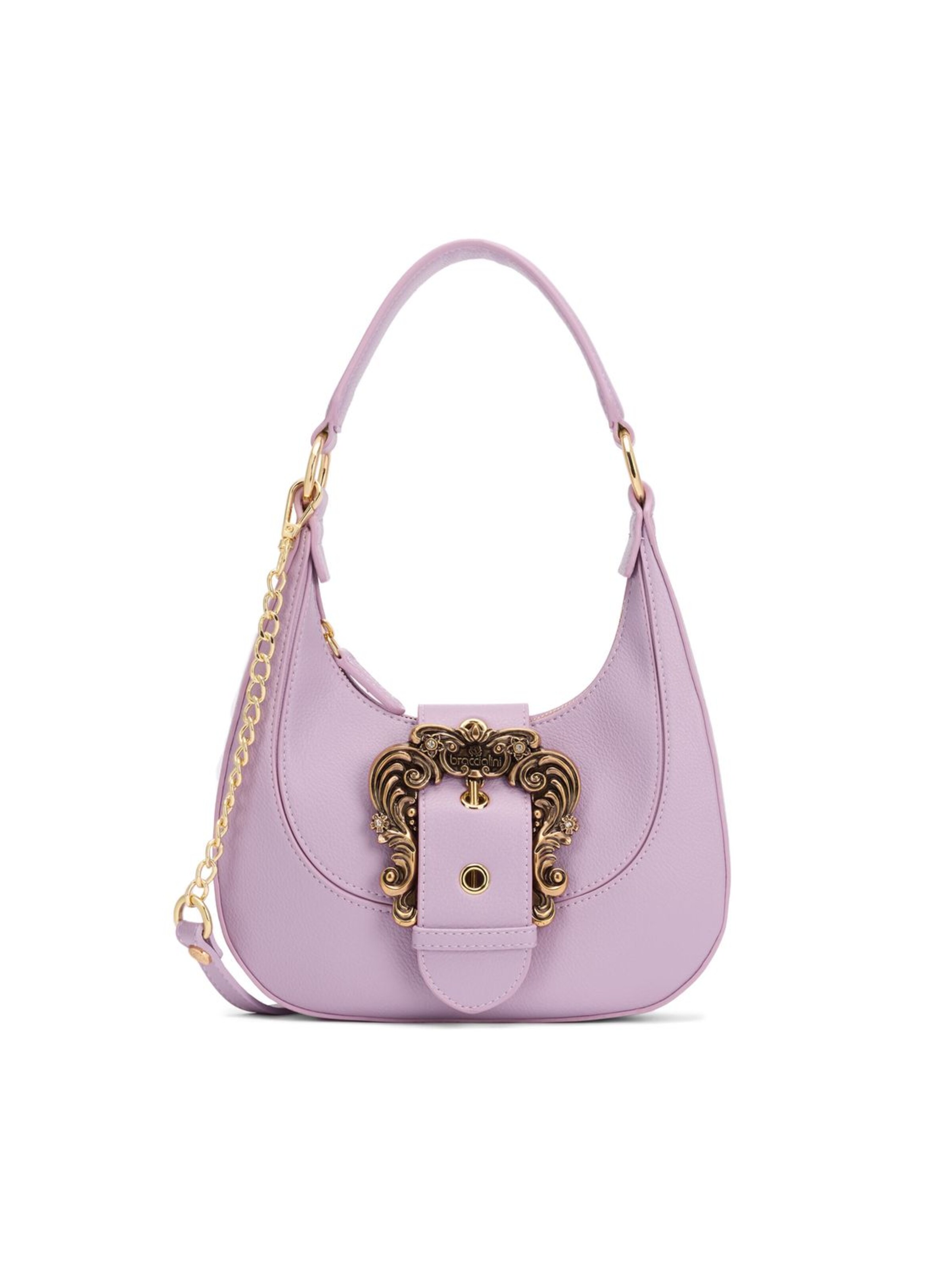 Braccialini Schultertasche 'Baroque'‌‌ in Lila: Vorderseite