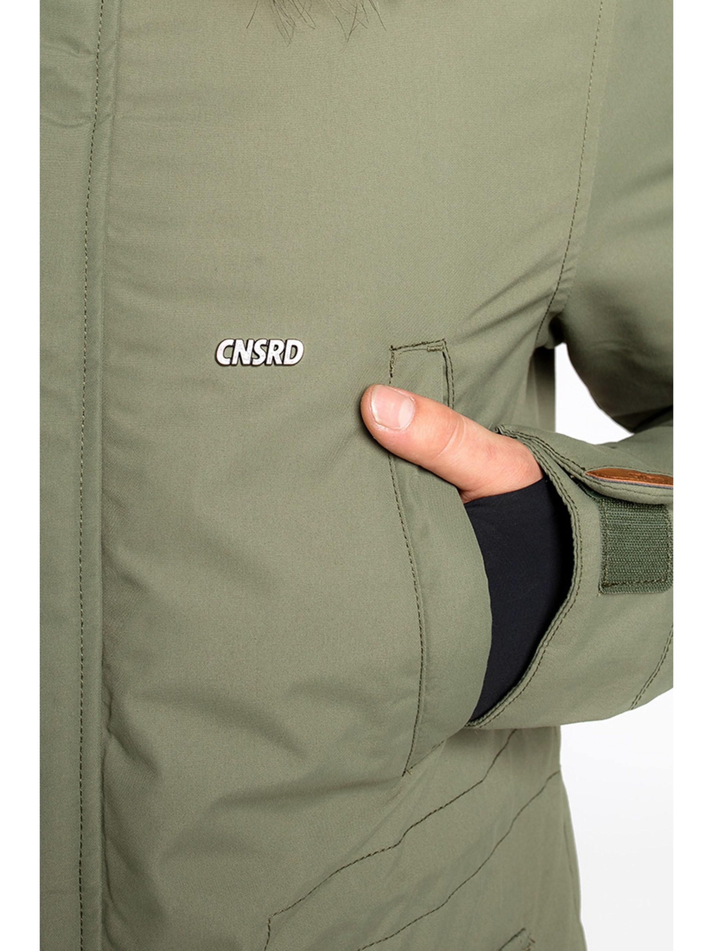 CNSRD Winterparka 'TRAVIS' in Groen