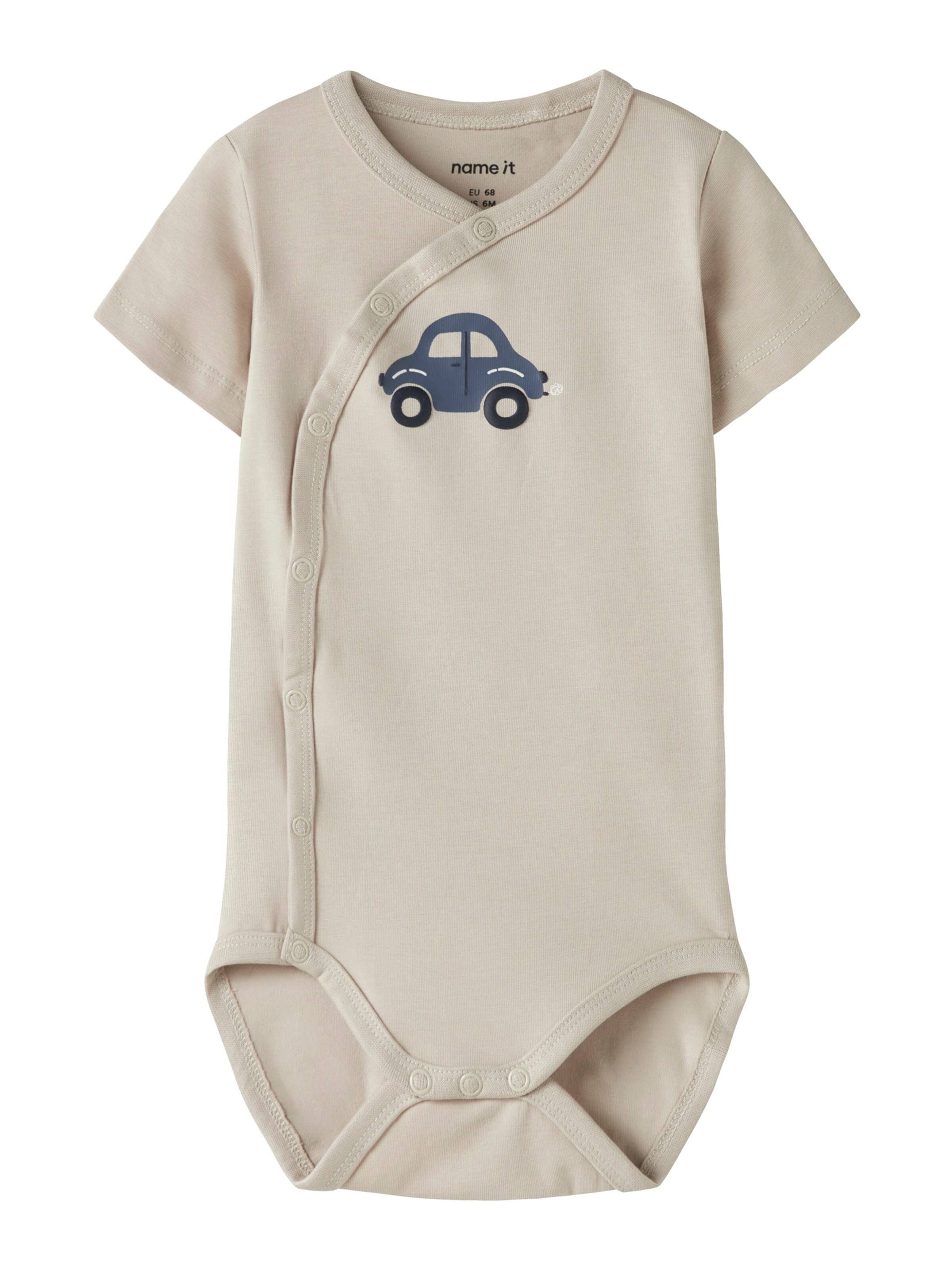 NAME IT Kezeslábas 'NBMVACION' - szürke: elől