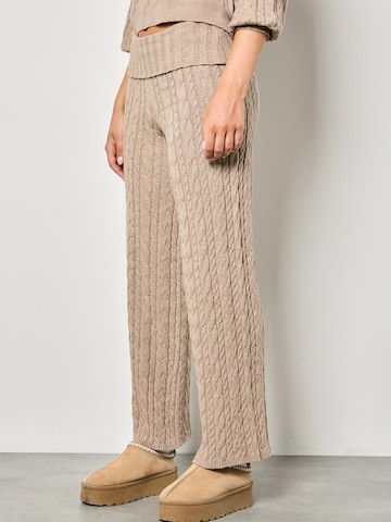 Apricot Wide leg Broek in Beige