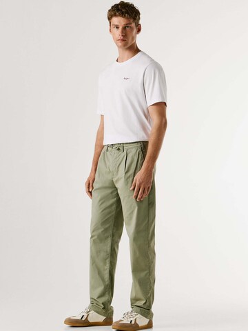 Pepe Jeans Loosefit Hose in Grün