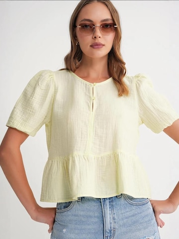 Chemisier MixRay en jaune