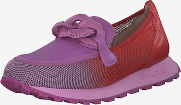 Hispanitas Moccasins in Purple: front