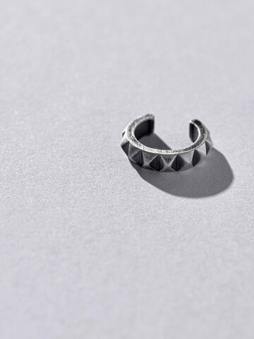 REYTEL Earring 'PETRAM' in Silver: front