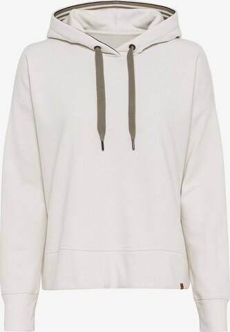 CAMEL ACTIVE Sweatshirt in Wit: voorkant