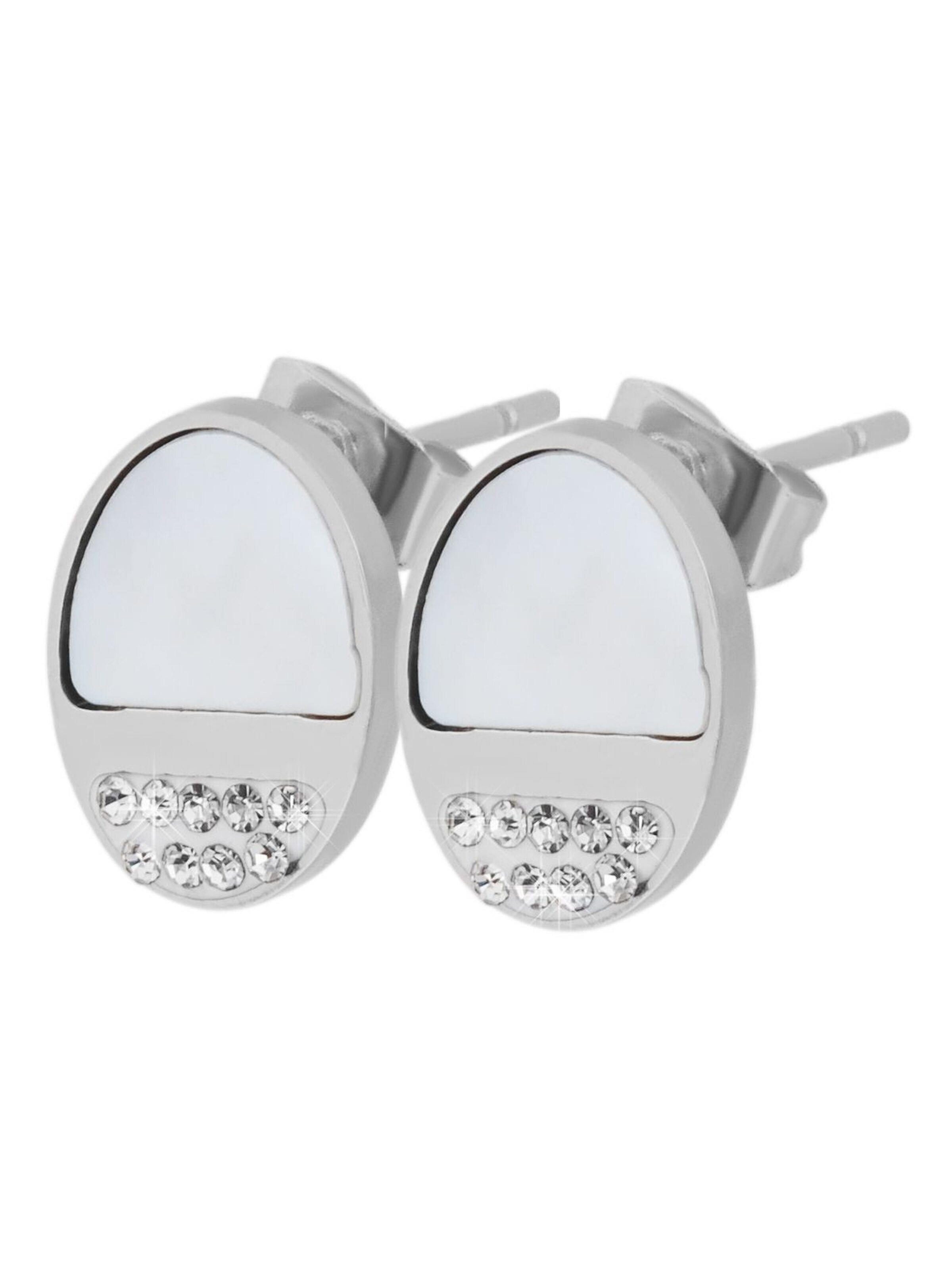 Akzent Earrings 'Alketa, langlebig' in Silver