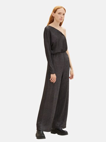 Tuta jumpsuit di TOM TAILOR DENIM in nero