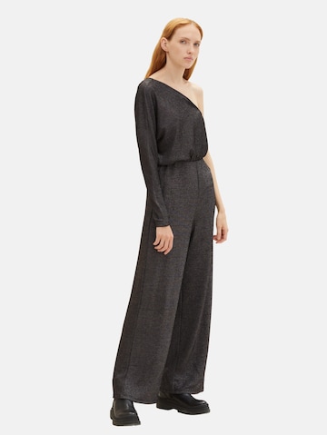 TOM TAILOR DENIM Jumpsuit in Zwart