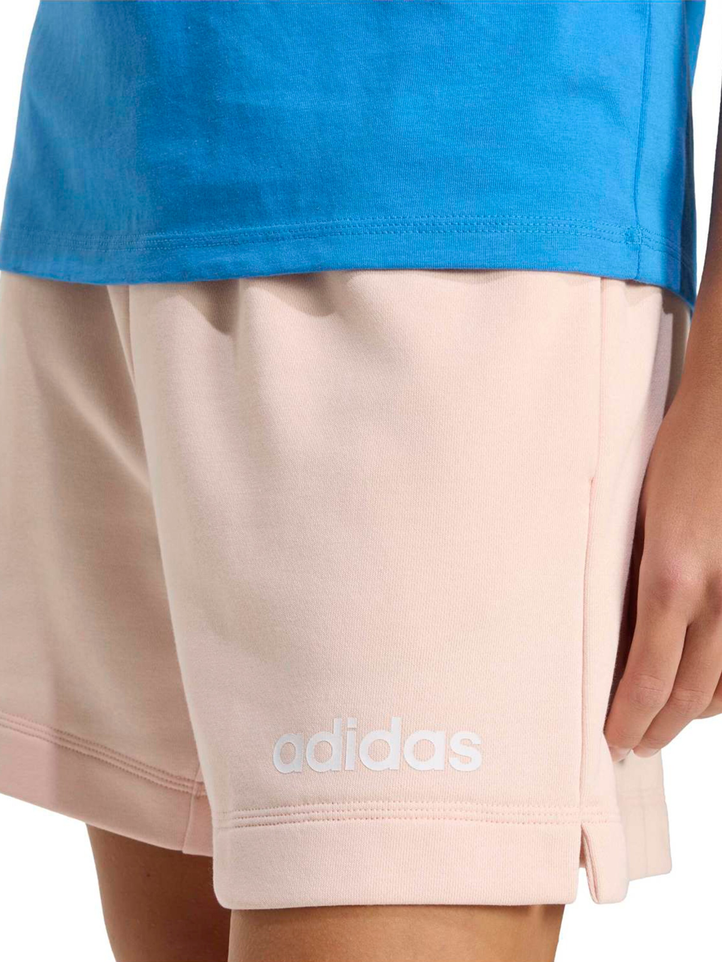 ADIDAS SPORTSWEAR Loose fit Sports trousers 'Essentials' in Pink