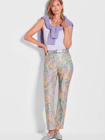 Goldner Regular Trousers 'Louisa' in Mixed colours