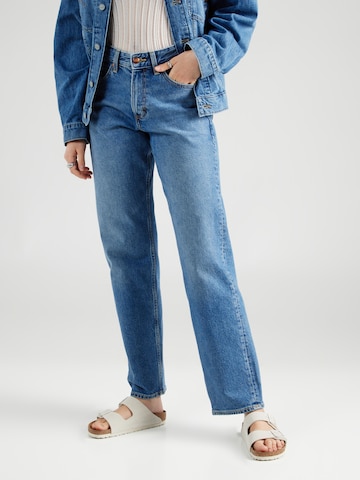 Loosefit Jean Lee en bleu : devant