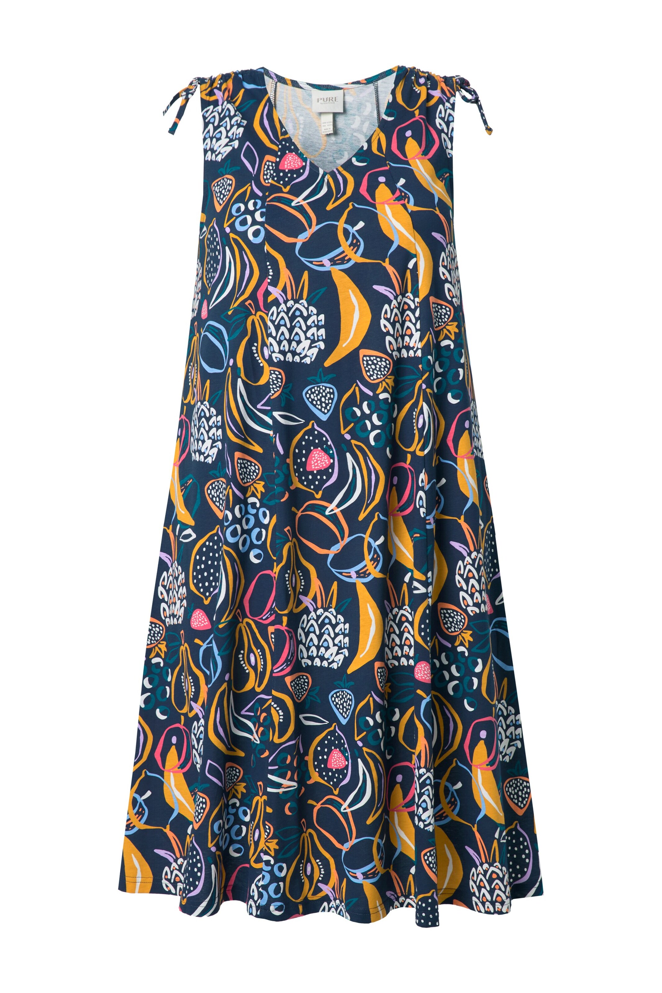 Ulla Popken Kleid in Mischfarben: Vorderseite