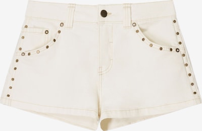 Bershka Shorts in 24-25 in offwhite, Produktansicht