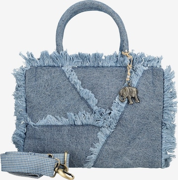 Sacs à main ANOKHI en bleu : devant