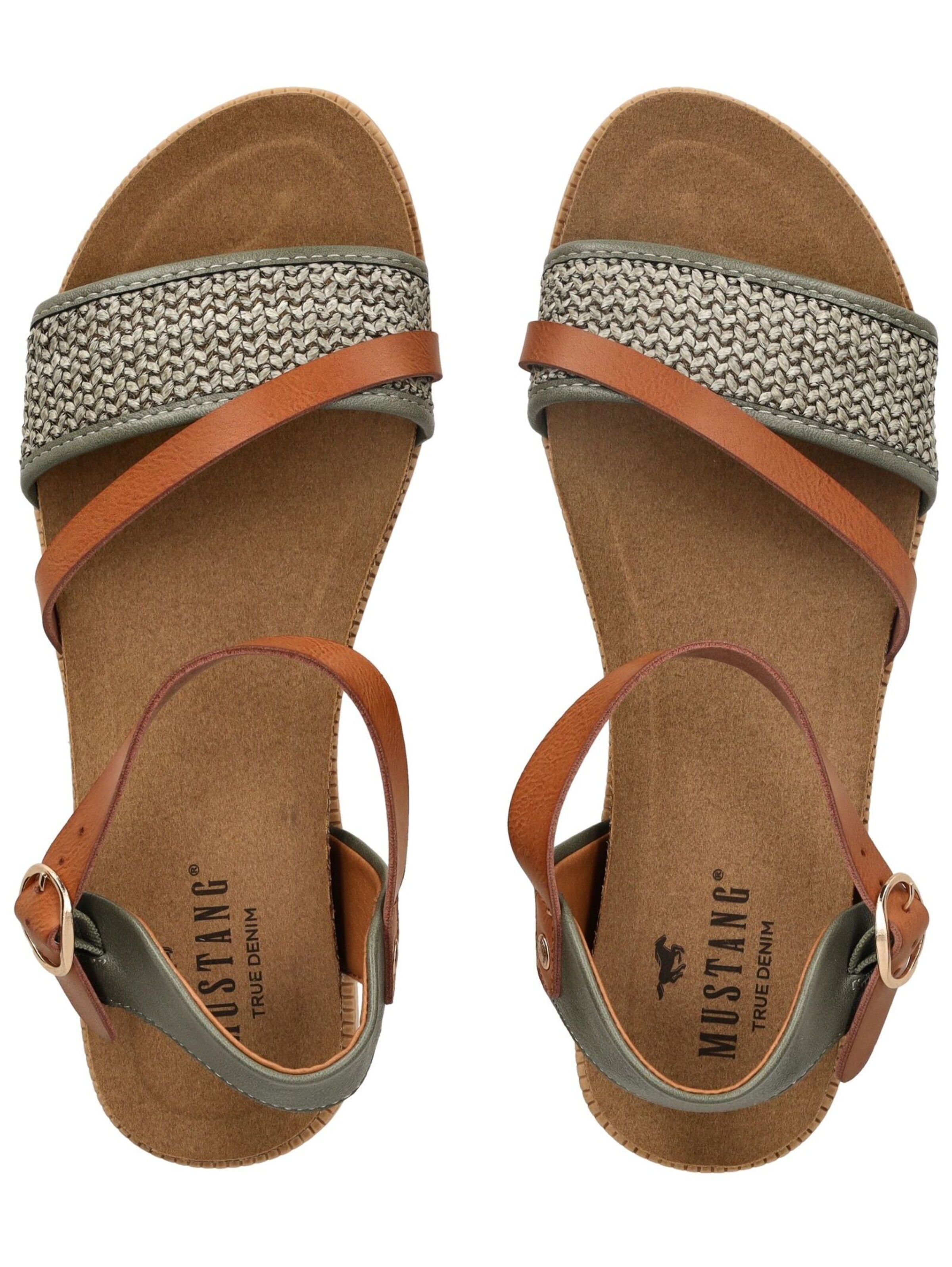 MUSTANG Sandale in Grün