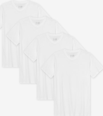 T-Shirt DANISH ENDURANCE en blanc : devant