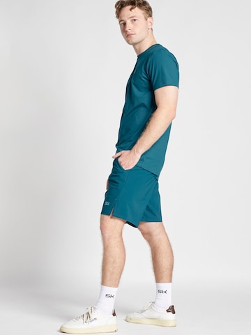 SPORTKIND Regular Workout Pants 'Performance' in Green