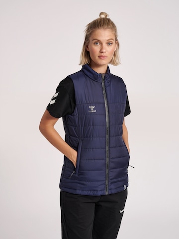 Gilet Hummel en bleu : devant