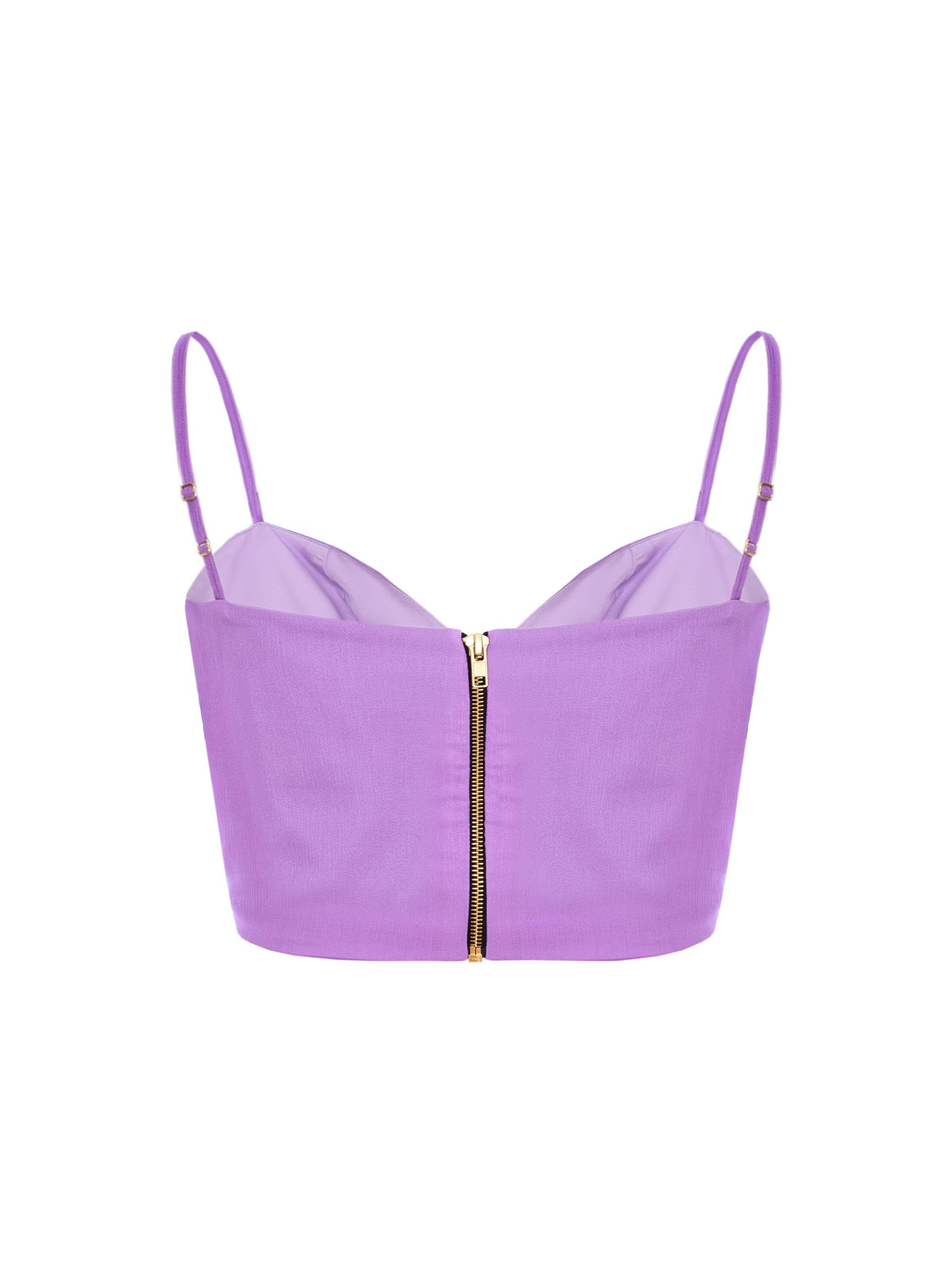 Camicia da donna 'Silk Corset Top With Straps' di AVENUE N°29 in lilla