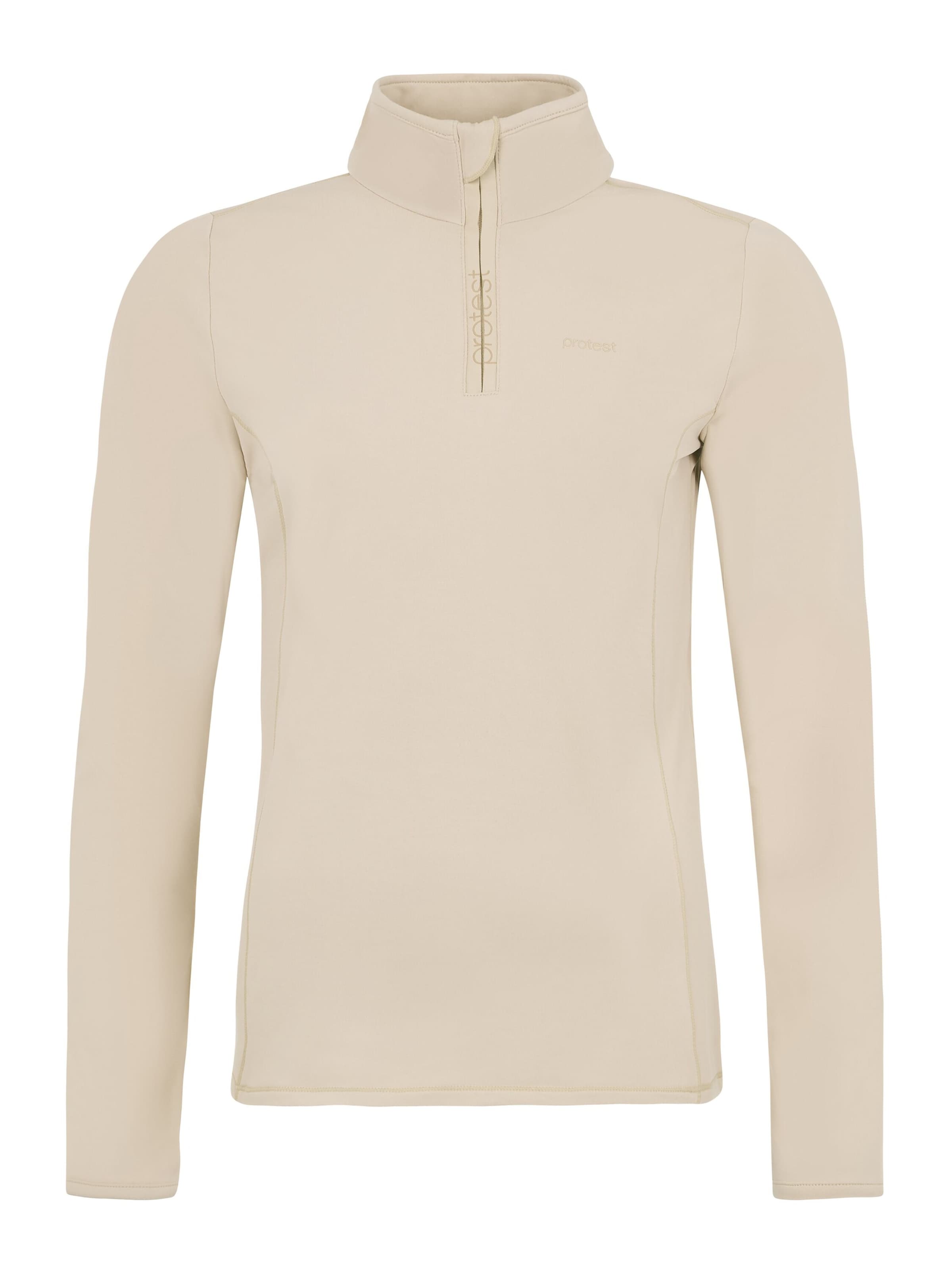 PROTEST Sportsweatshirt 'REFABRIZ'‌‌‌‌‌‌‌‌‌‌ in Beige