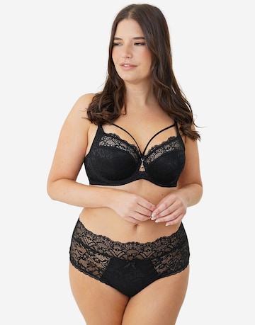 SugarShape T-shirt Bra 'Eliana' in Black