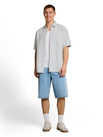 TOM TAILOR DENIM Comfort Fit Hemd in Grün