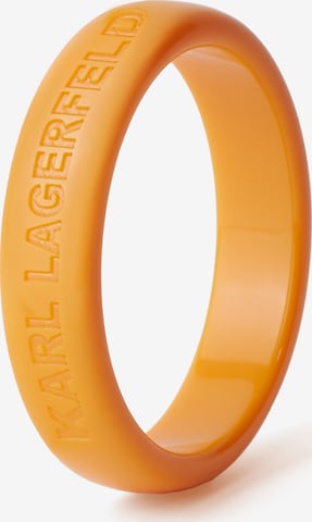 Karl Lagerfeld Armband 'Essential' in Oranje