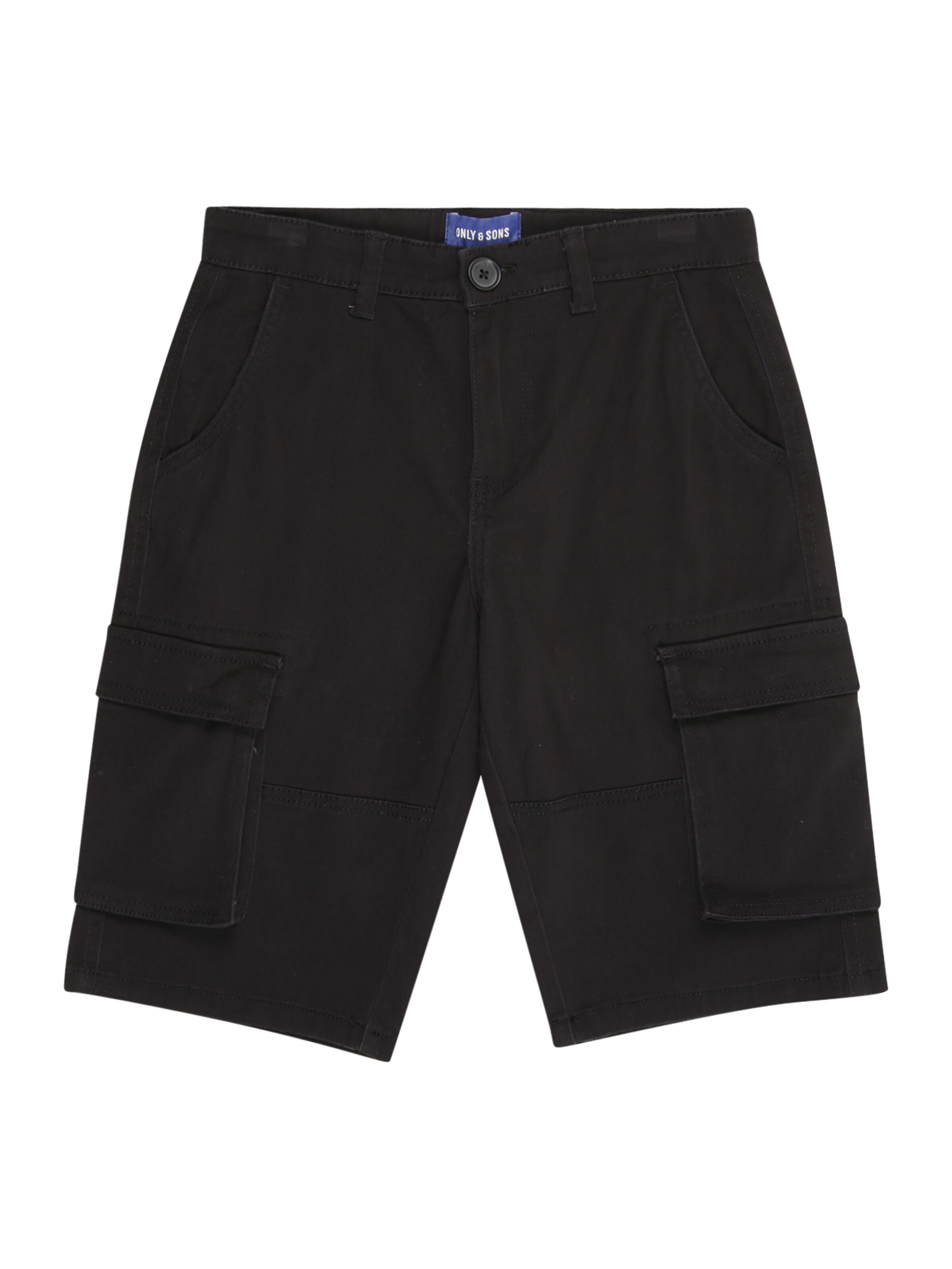 Only & Sons Junior Housut 'OSJCAM' värissä musta: etupuoli