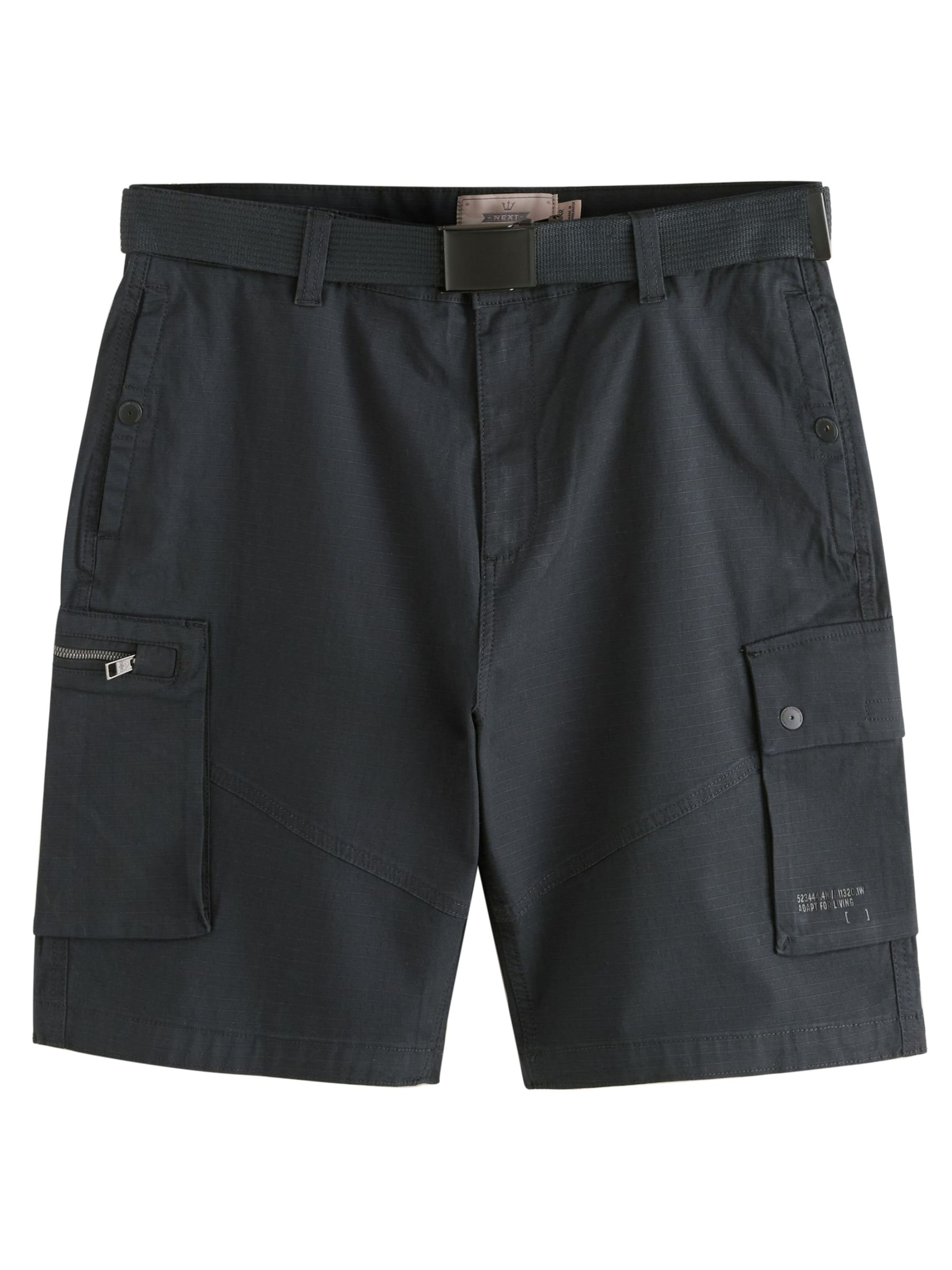 Next Regular Shorts in Schwarz: Vorderseite