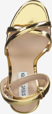 STEVE MADDEN Strap Sandals in Gold