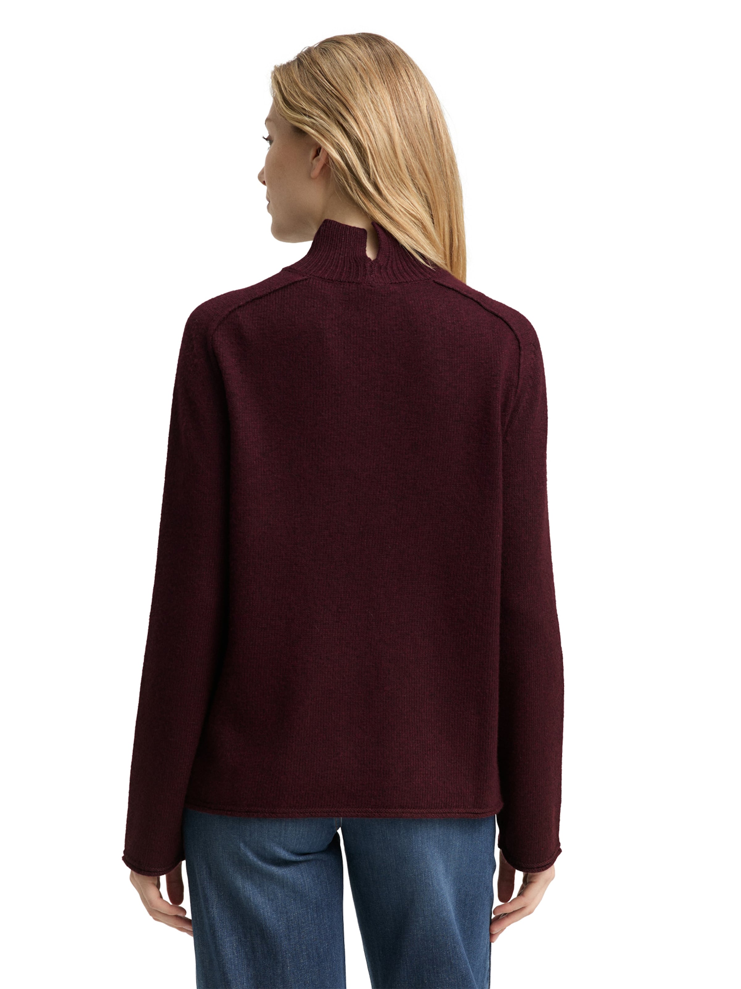 TOM TAILOR Pullover in Rot