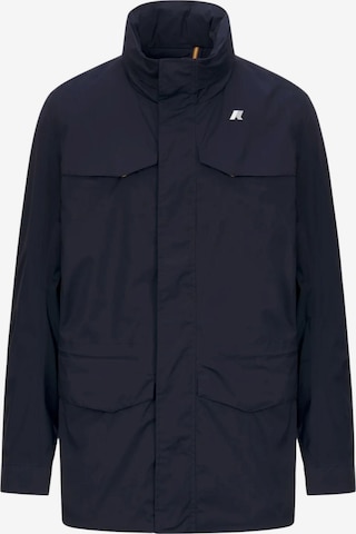 K-Way Between-season jacket 'K-WAY MANUEL STRETCH NYLON JERSEY GIUBBINO' in Blue: front