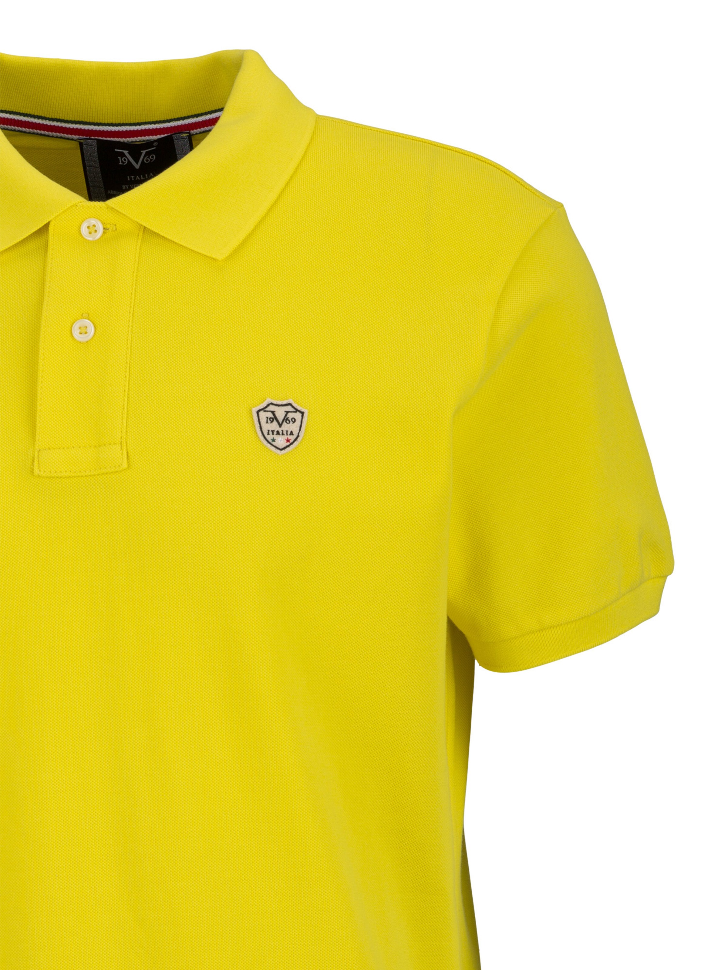 19V69 ITALIA Футболка 'Emilio' в Желтый