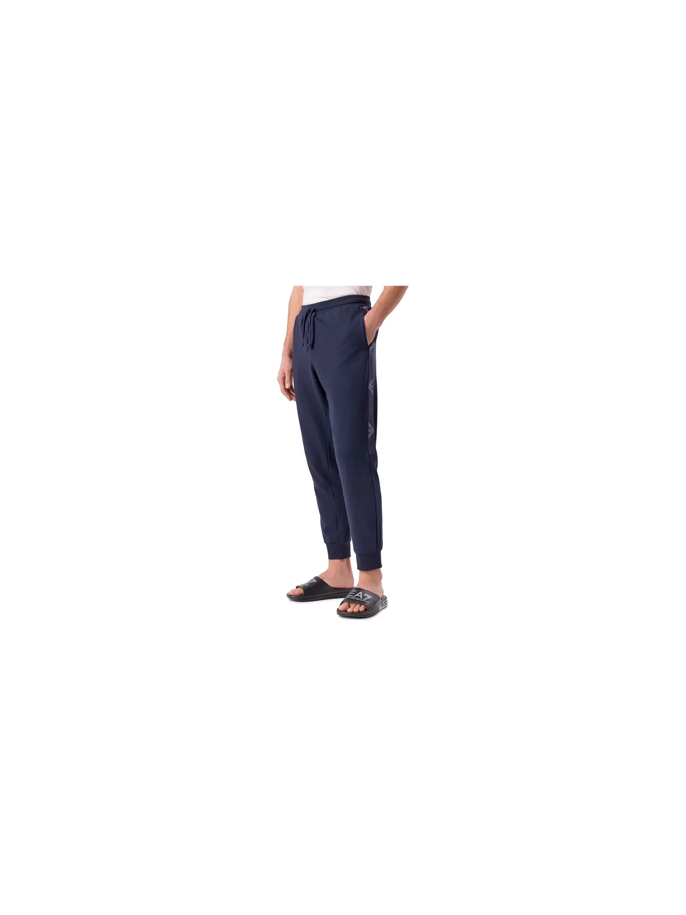 ARMANI - regular Pantalón deportivo 'heritage' en azul: frente
