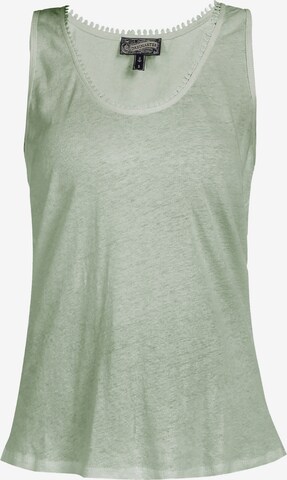 DreiMaster Vintage Top in Groen: voorkant