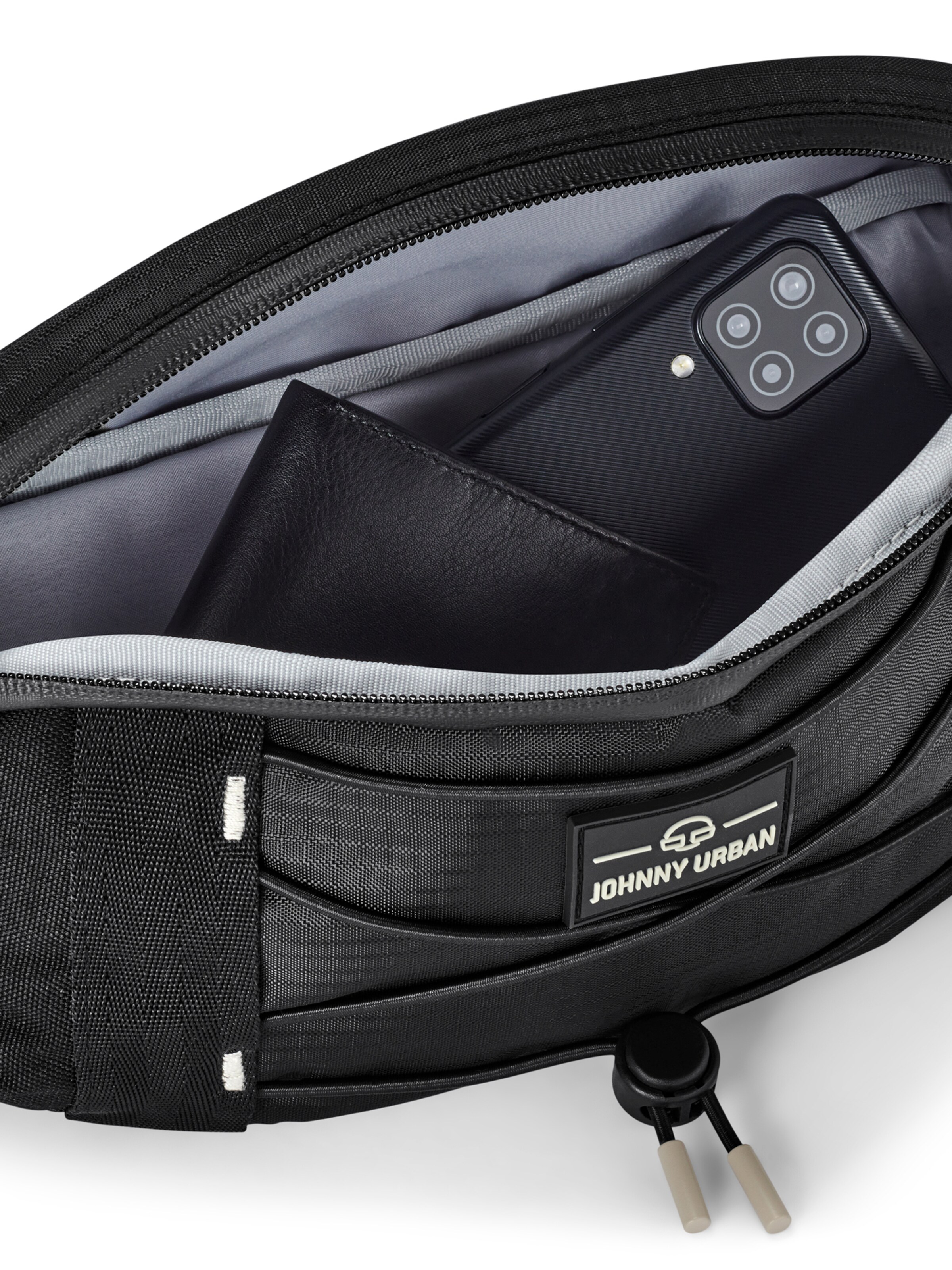 Johnny Urban Τσαντάκι μέσης 'Devin' σε μαύρο