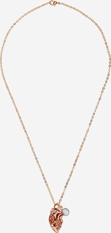 Gemshine Necklace in Gold: front