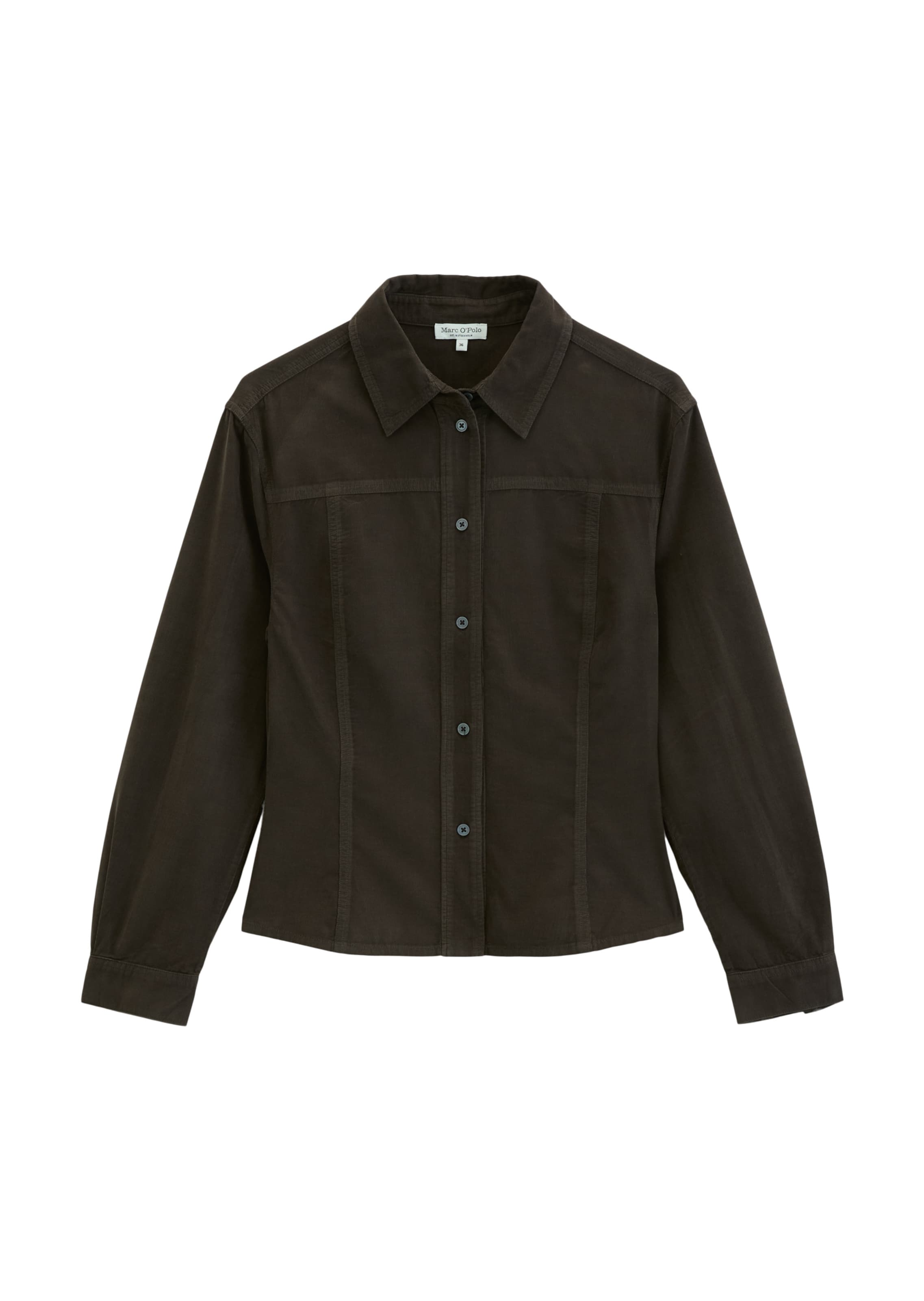 Marc O'Polo Bluse in XXS in braun, Produktansicht