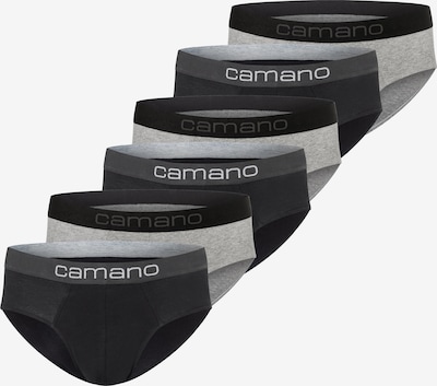 camano Slip in de kleur Lichtgrijs / Zwart, Productweergave